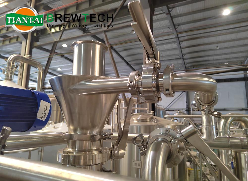 malt hydrator, beer brewing equipment, mash tun, brewhouse equipment